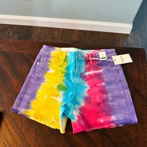 Judy Blue Tye-Dye Shorts